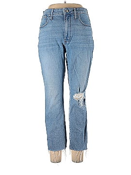 Madewell The Curvy Perfect Vintage Jean in Coney Wash: Destroyed Edition (view 1)