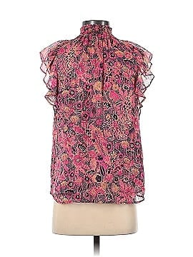 A.L.C. Short Sleeve Silk Top (view 2)