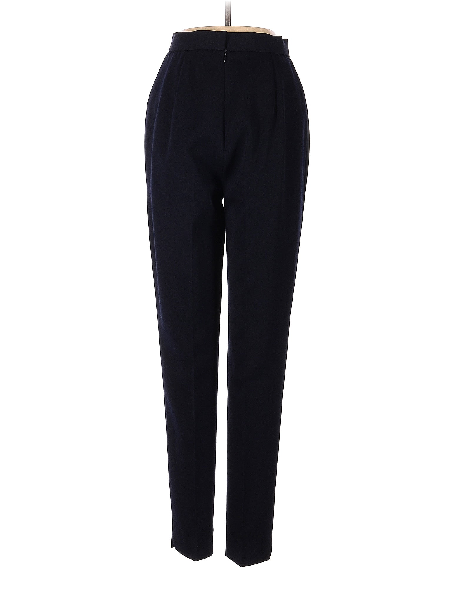 Classiques Entier 100% Wool Solid Black Wool Pants Size 2 - 87% off ...