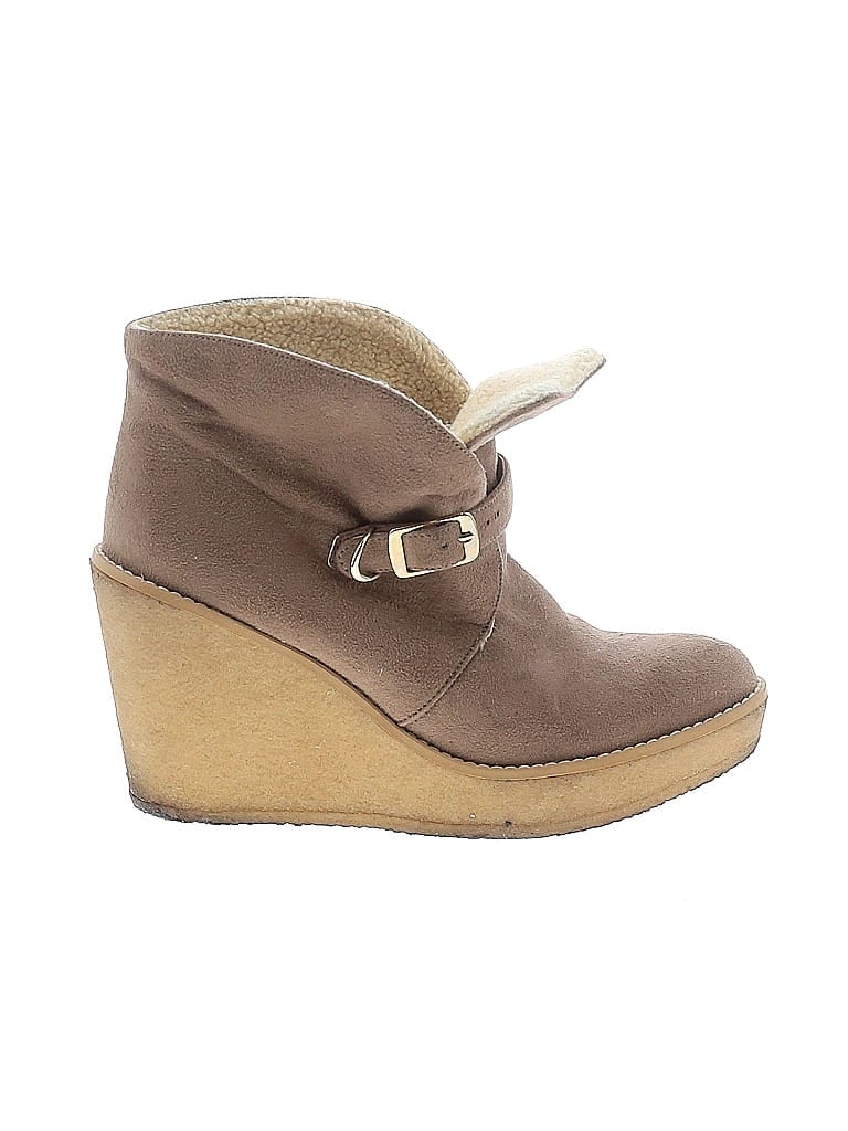 Stella McCartney Brown Ankle Boots Size 38 (EU) - photo 1