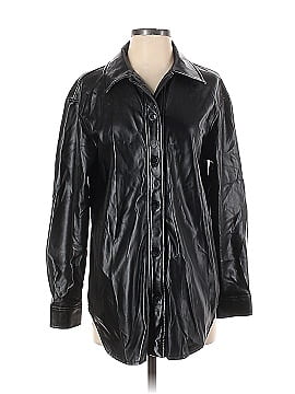 Nicole Miller New York Faux Leather Jacket (view 1)