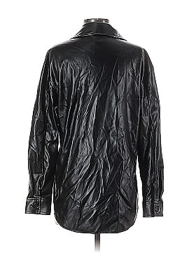 Nicole Miller New York Faux Leather Jacket (view 2)
