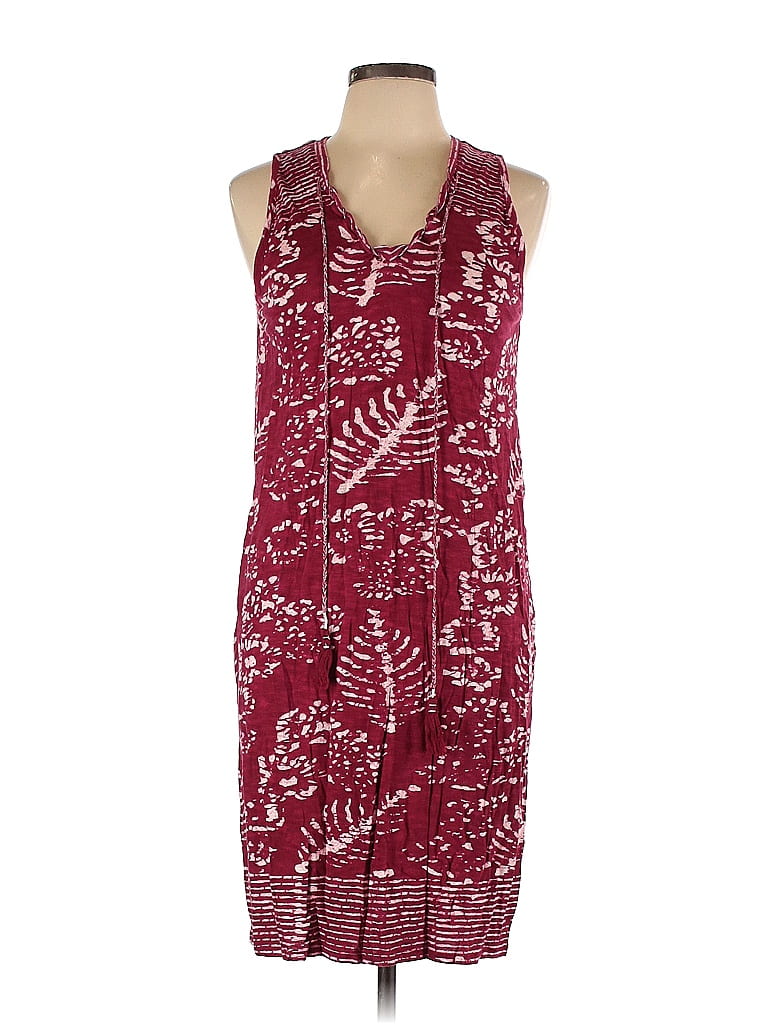 Lucky Brand Maroon Burgundy Casual Dress Size M - 77% off | thredUP