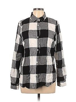 Old Navy 3/4 Sleeve Button-Down Shirt (view 1)