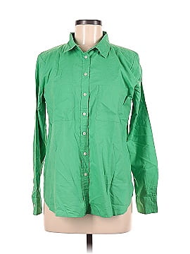 Ann Taylor LOFT Long Sleeve Button-Down Shirt (view 1)