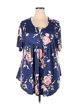 Assorted Brands Short Sleeve Blouse (view 1)