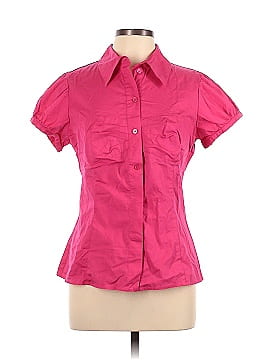 Moda International Short Sleeve Button-Down Shirt (view 1)