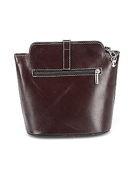 Vera Pelle Leather Bucket Bag (view 2)