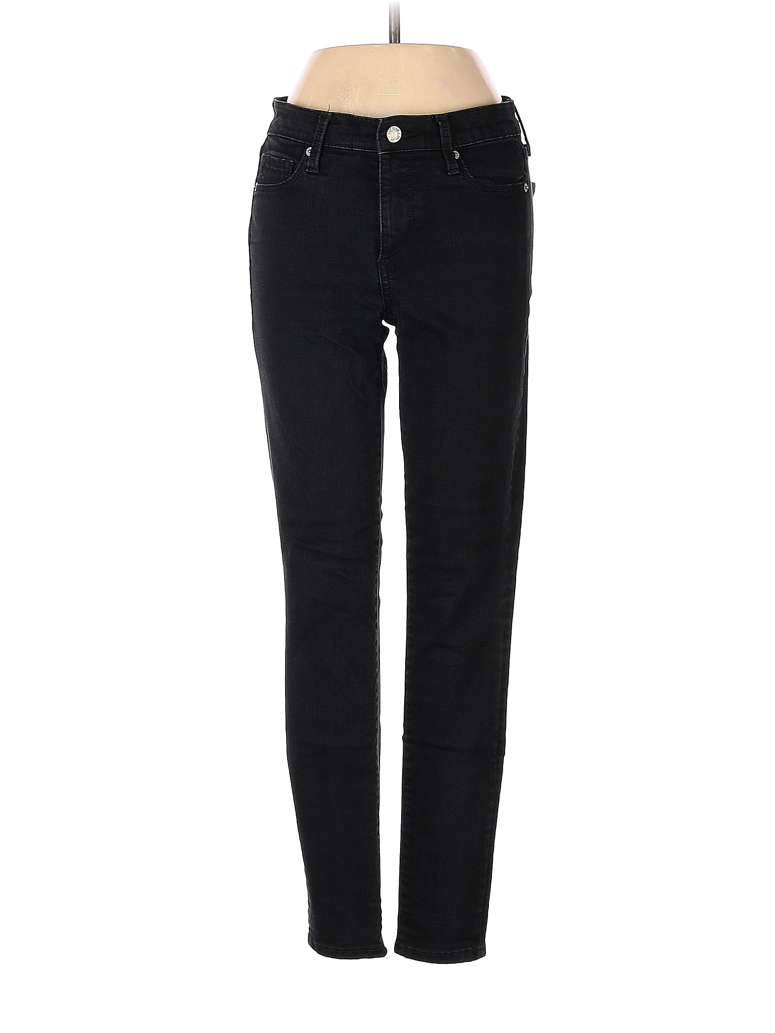 Gap Solid Black Jeans 26 Waist 78 off thredUP