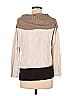 Karen Scott 100% Cotton Tan Pullover Sweater Size M - photo 2