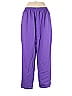 Assorted Brands 100% Polyester Purple Casual Pants Size XL - photo 1