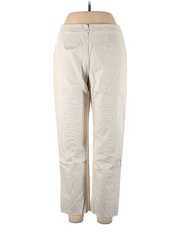 Randy Kemper Solid Ivory Casual Pants Size 12 - photo 1