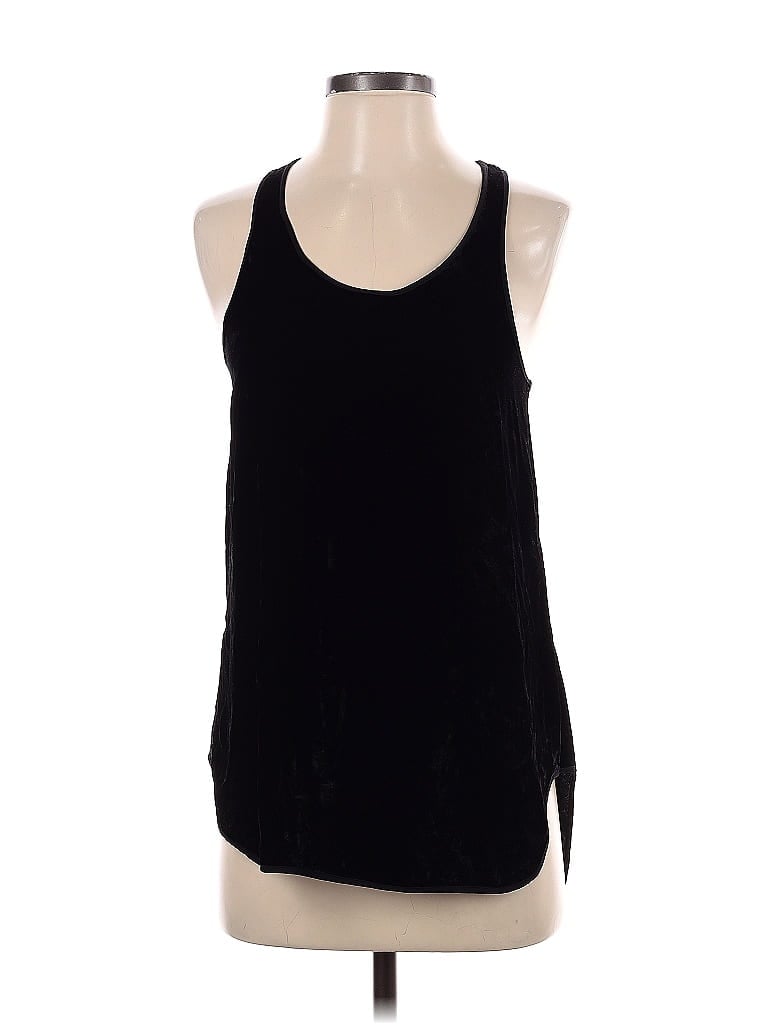 Pre-owned Theory Sleeveless Blouse In Black