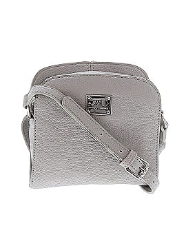 Jessica Moore Solid Gray Crossbody Bag One Size - 56% off