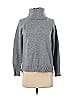 C&C California Solid Gray Wool Pullover Sweater Size S - photo 1