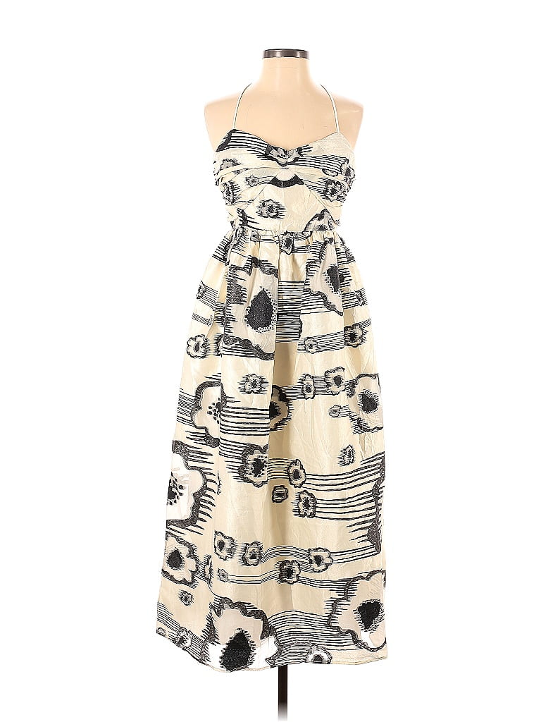 STINE GOYA Ivory Casual Dress Size S - 49% off | thredUP