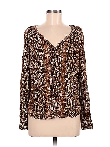 Karen Kane Long Sleeve Blouse (view 1)