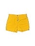 Ann Taylor LOFT Solid Yellow Shorts Size 00 - photo 1