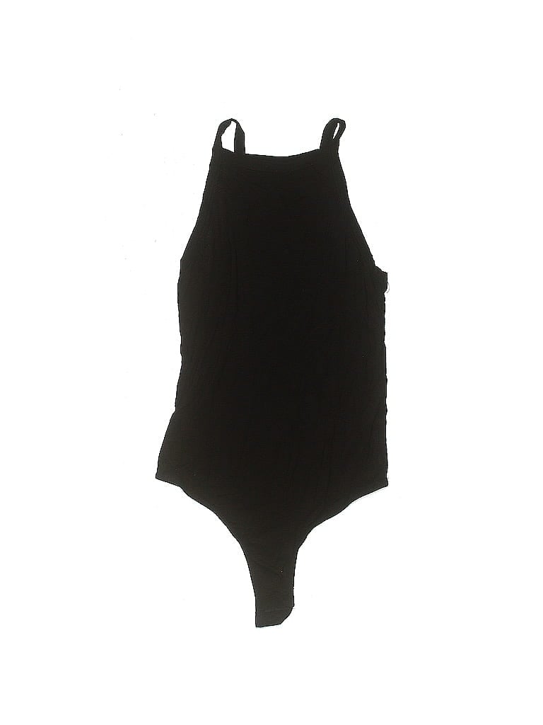 Pre-owned Unbranded Bodysuit In Black