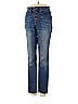 Madewell Solid Tortoise Ombre Blue Jeans 23 Waist - photo 1
