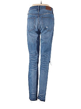 Madewell 9" High-Rise Skinny Jeans in Winifred Wash: Drop-Hem Edition (view 2)