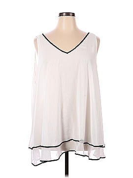 Lane Bryant Outlet Sleeveless Blouse (view 1)