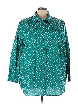 Woman Within 3/4 Sleeve Blouse (view 1)