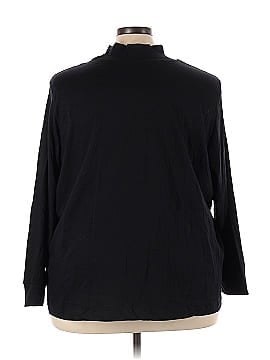 Woman Within 3/4 Sleeve Turtleneck (view 2)