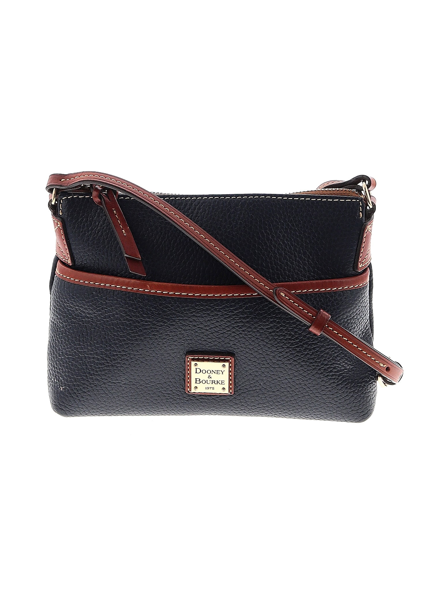 Dooney & Bourke Pebble Crossbody Pouchette Handbags Black : One Size
