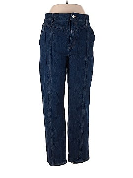 Madewell The Perfect Vintage Straight Jean in Greenhaven Wash: Seamed Version (view 1)