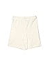 Assorted Brands Solid Ivory White Shorts Size 1X (Plus) - photo 1