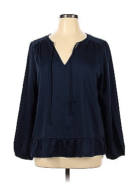 Ann Taylor LOFT Long Sleeve Blouse (view 1)