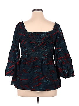 Terra & Sky Long Sleeve Blouse (view 2)