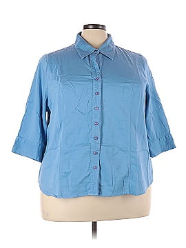 Lane Bryant Outlet 3/4 Sleeve Blouse (view 1)