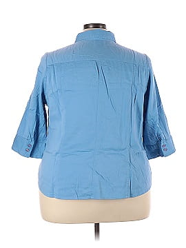 Lane Bryant Outlet 3/4 Sleeve Blouse (view 2)