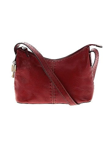 Fossil burgundy online bag