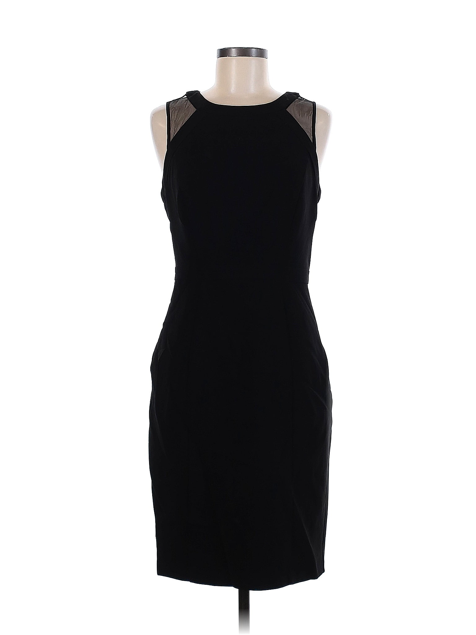 White House Black Market Solid Black Cocktail Dress Size 6 84 Off Thredup 5671