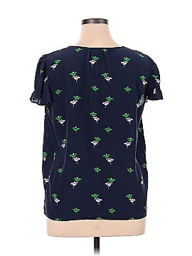 Ann Taylor Short Sleeve Silk Top (view 2)
