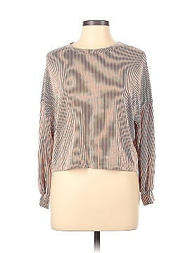 Caution to the Wind Long Sleeve Blouse (view 1)