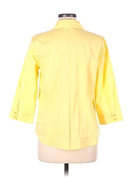 Christopher & Banks 3/4 Sleeve Button-Down Shirt (view 2)