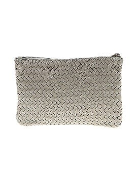 Madewell The Leather Pouch Clutch: Woven Edition (view 2)