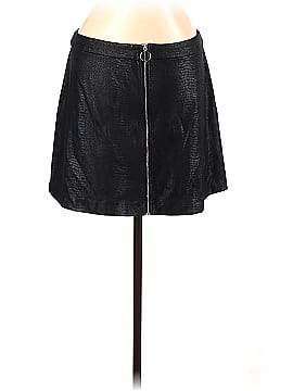 Kensie Faux Leather Skirt (view 1)