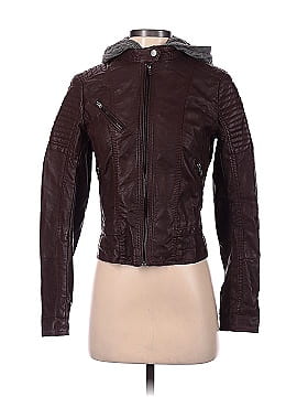 Xhilaration Faux Leather Jacket (view 1)