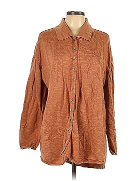 FP BEACH Long Sleeve Button-Down Shirt (view 1)