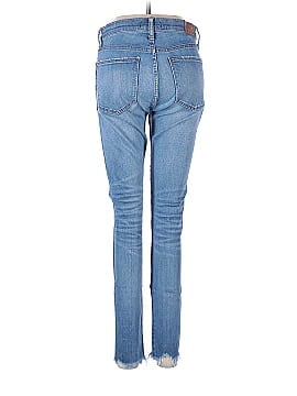 Madewell 9" High-Rise Skinny Jeans in Allegra Wash: Rip and Repair Edition (view 2)