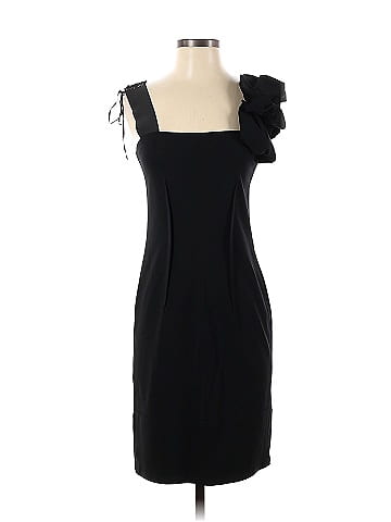 Vera wang black top cocktail dress