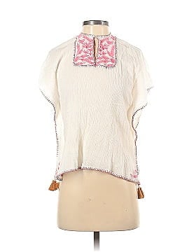 Pink Chicken Short Sleeve Blouse (view 1)