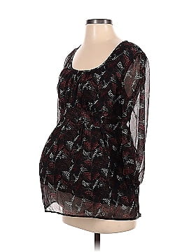 Motherhood Long Sleeve Blouse (view 1)