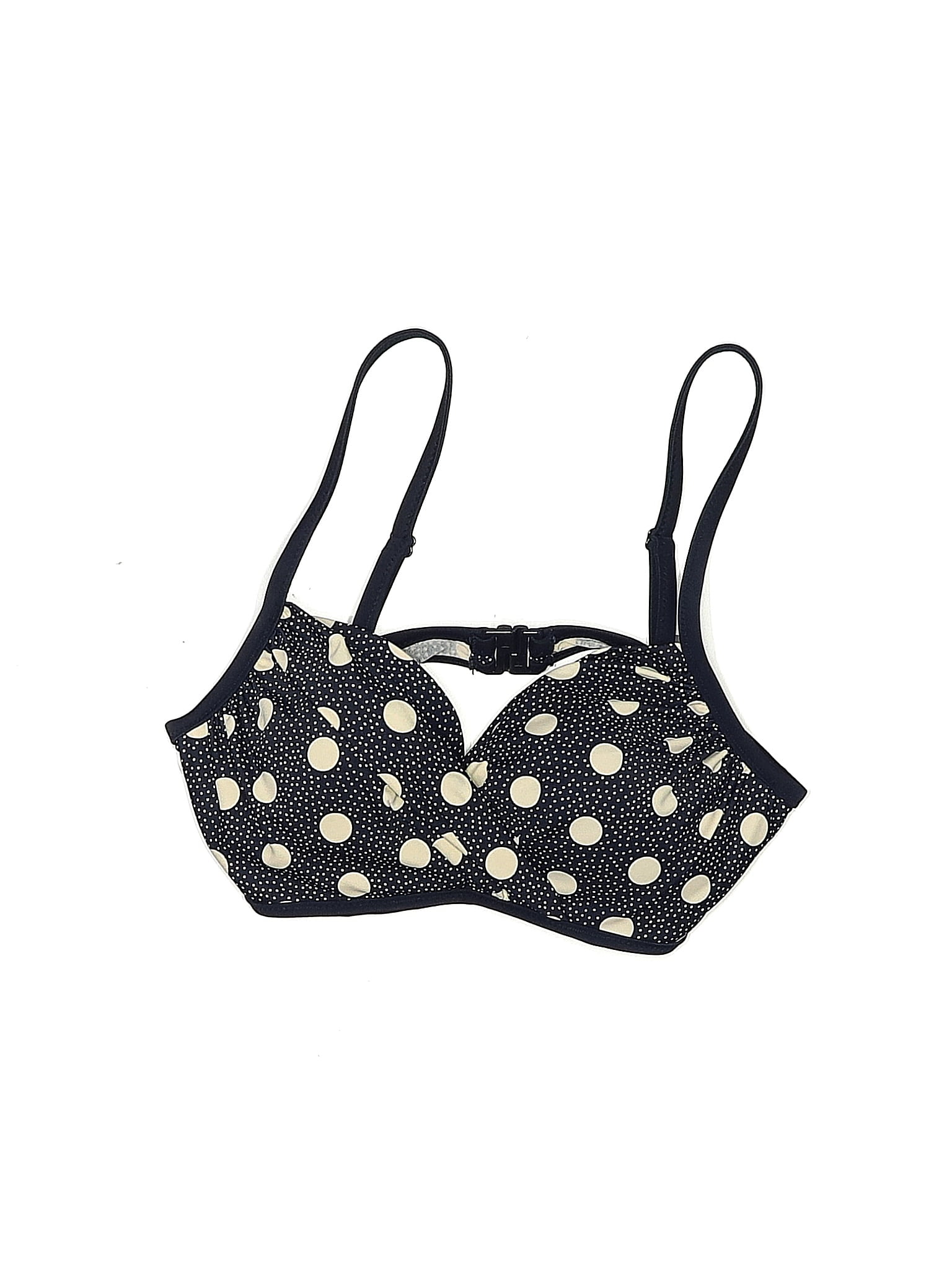 Boden Polka Dots Black Swimsuit Top Size XS (32B) 61 off thredUP