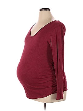 Isabel Maternity Long Sleeve T-Shirt (view 1)